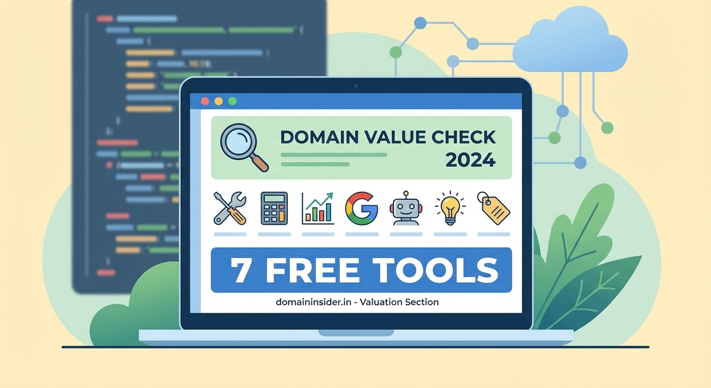 7 Free Tools to Check Your Domain Name Value in 2026 - Illustration 1