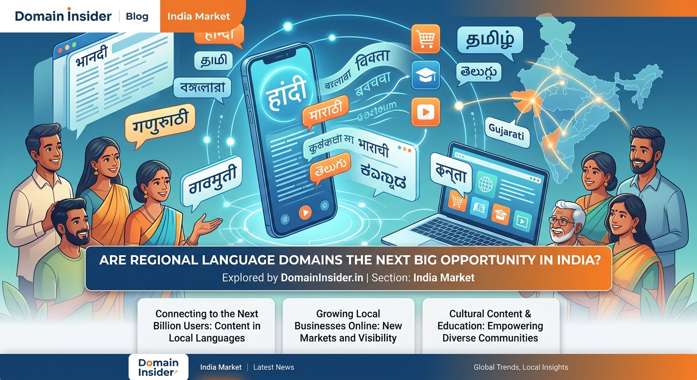 Are Regional Language Domains the Next Big Opportunity in India? — 1