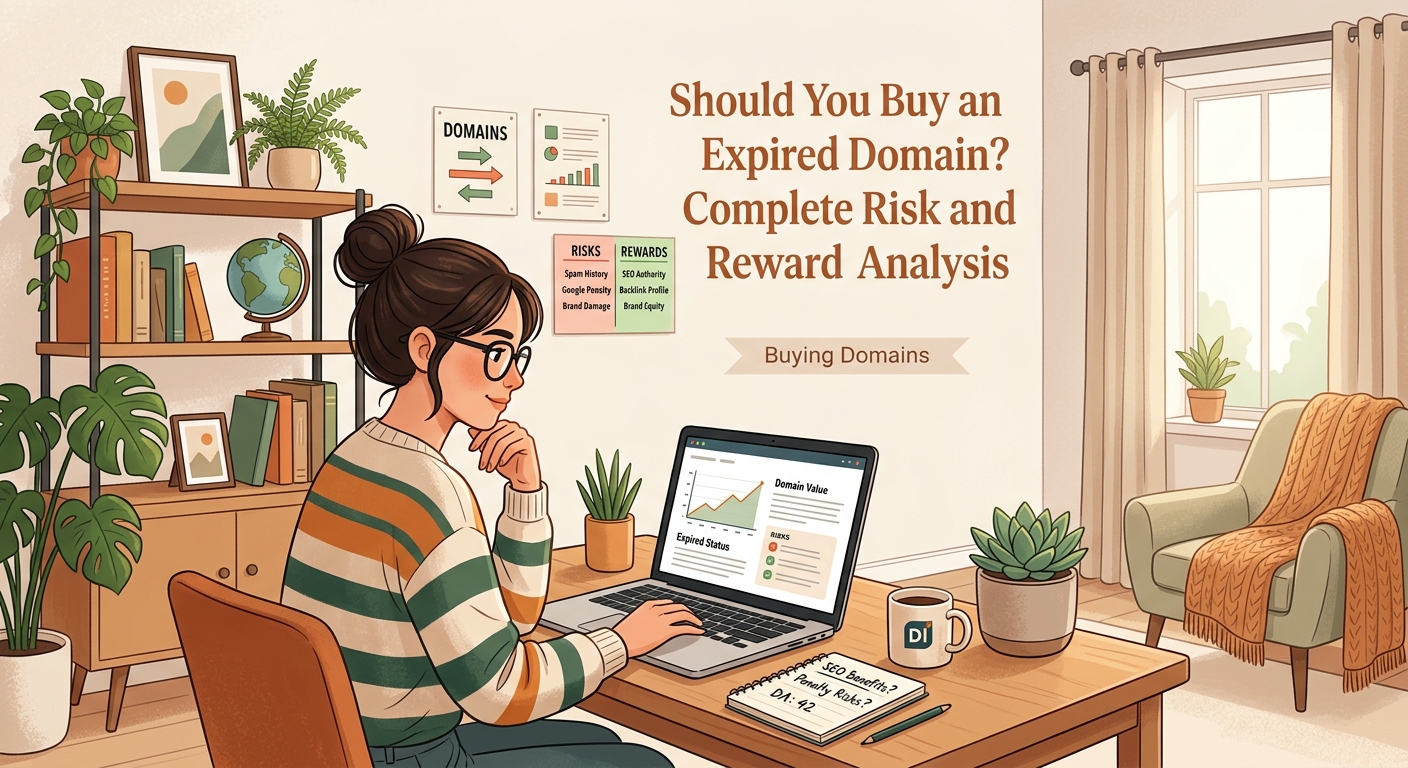 Should You Buy an Expired Domain? Complete Risk and Reward Analysis - Illustration 1