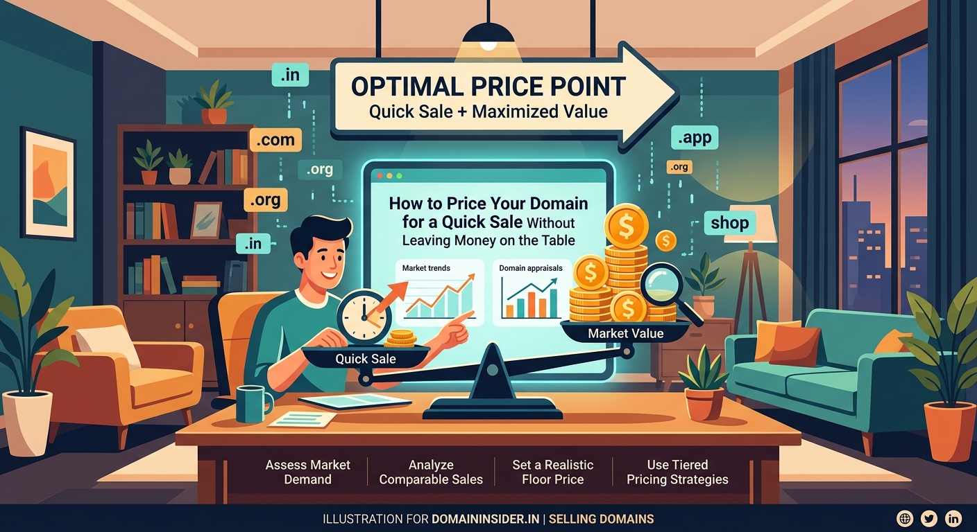 How to Price Your Domain for a Quick Sale Without Leaving Money on the Table - Illustration 1