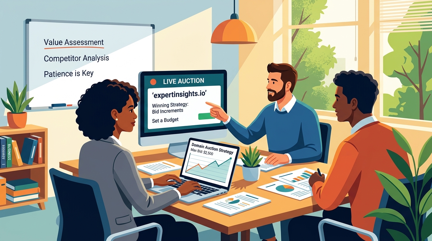 Domain Auction Strategies That Actually Win Without Overpaying — 2