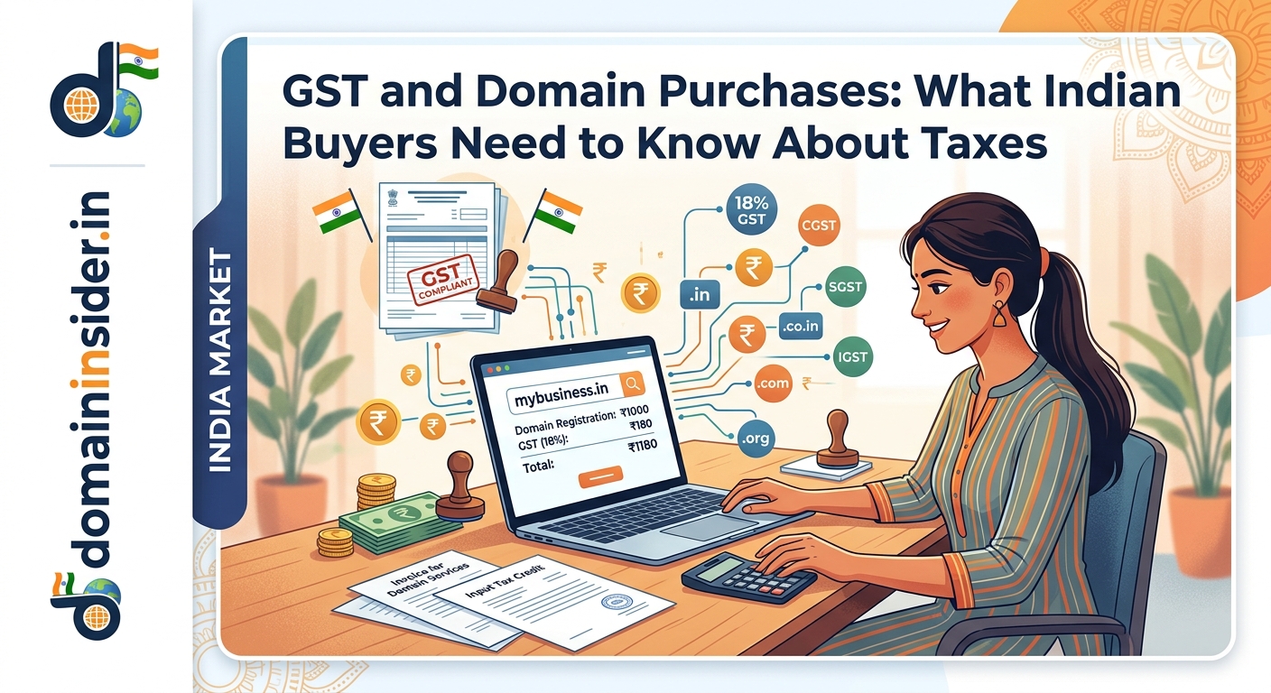GST and Domain Purchases: What Indian Buyers Need to Know About Taxes — 2