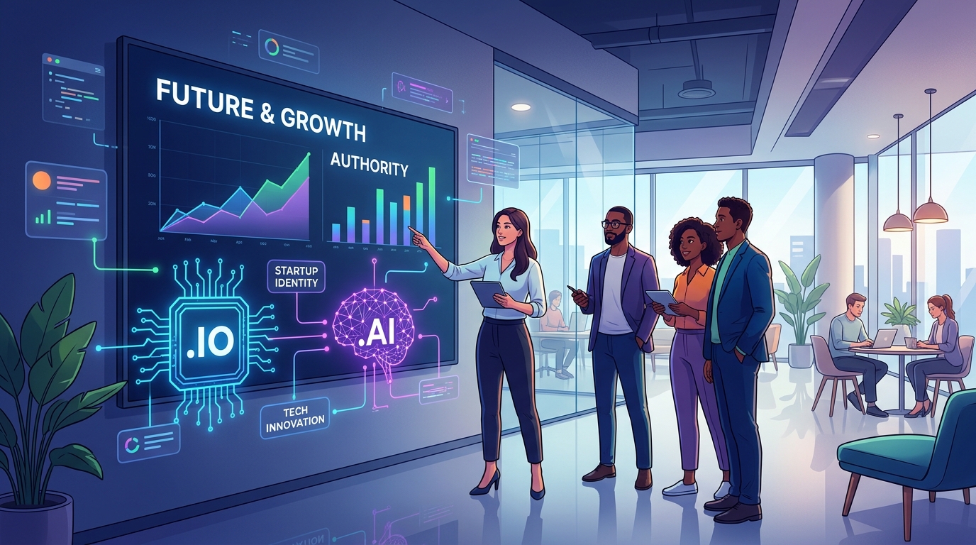 How Premium Extensions Like .io and .ai Became Startup Favourites — 2