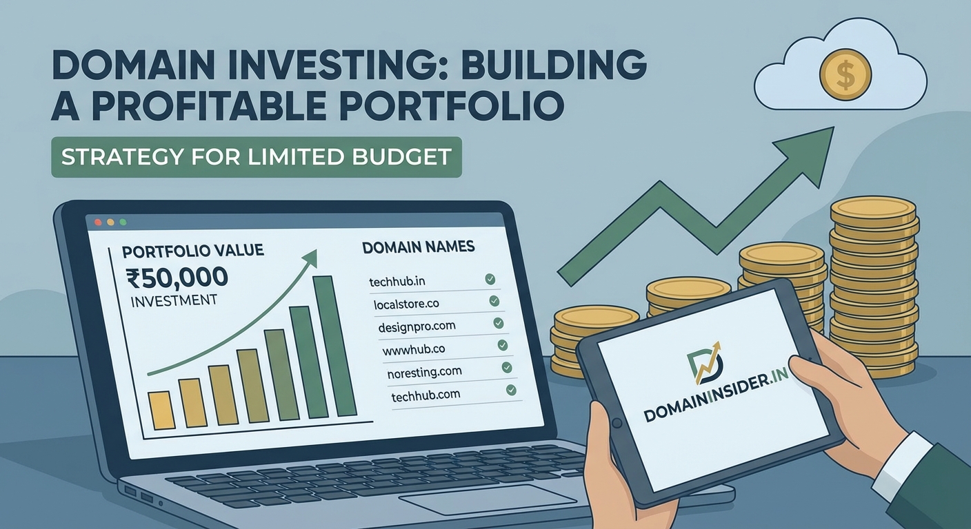 How to Build a Profitable Domain Portfolio with Just ₹50,000 — 1