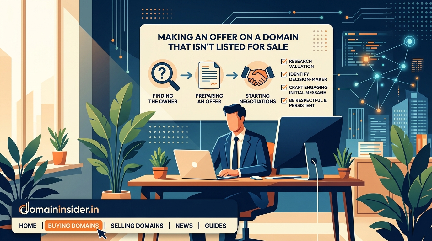Making an Offer on a Domain That Isn't Listed for Sale — 2