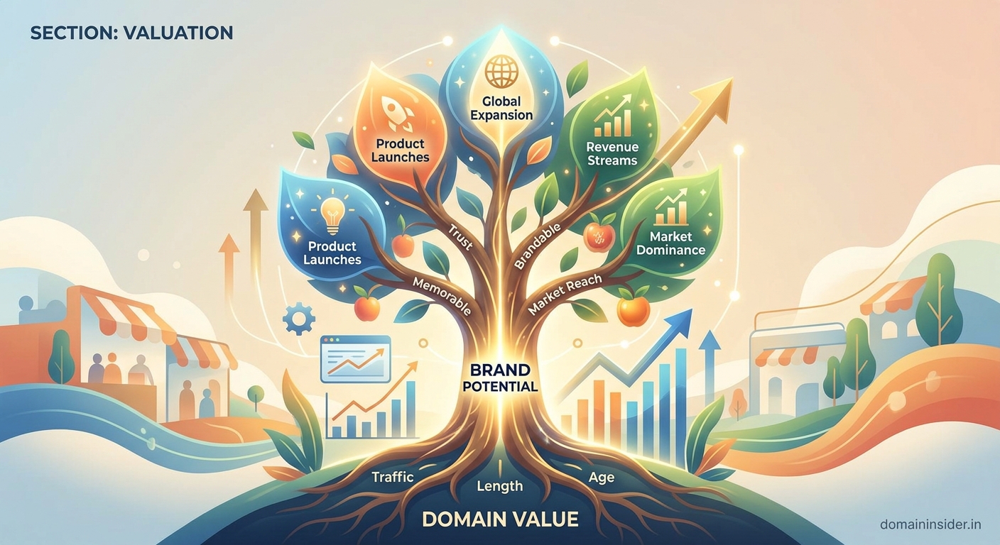 How Brand Potential Impacts Domain Valuation More Than You Think - Illustration 2