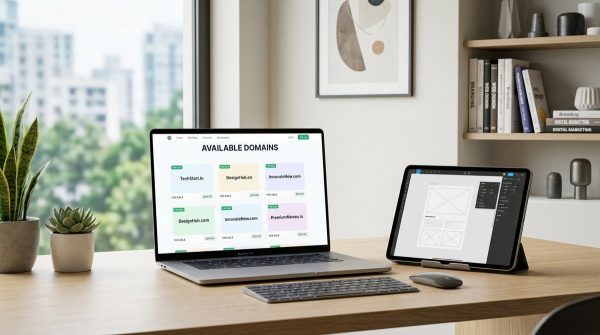 Building a Portfolio Website to Showcase Your Domains for Sale