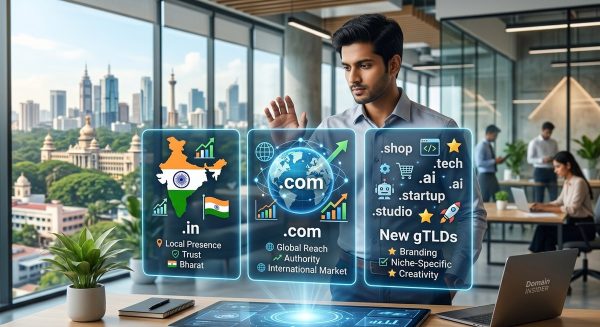 How to Choose Between .in, .com, and New gTLDs for Your Indian Business