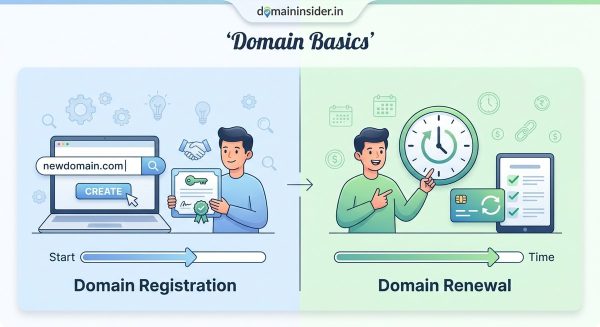 What Is the Difference Between Domain Registration and Domain Renewal?