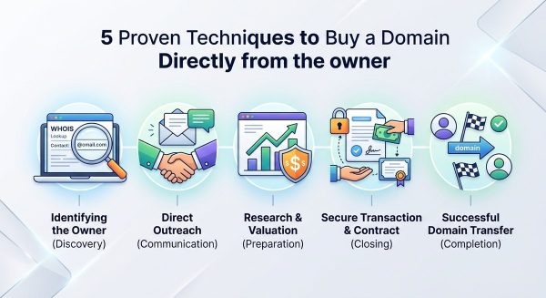5 Proven Techniques to Buy a Domain Directly from the Owner Without a Broker